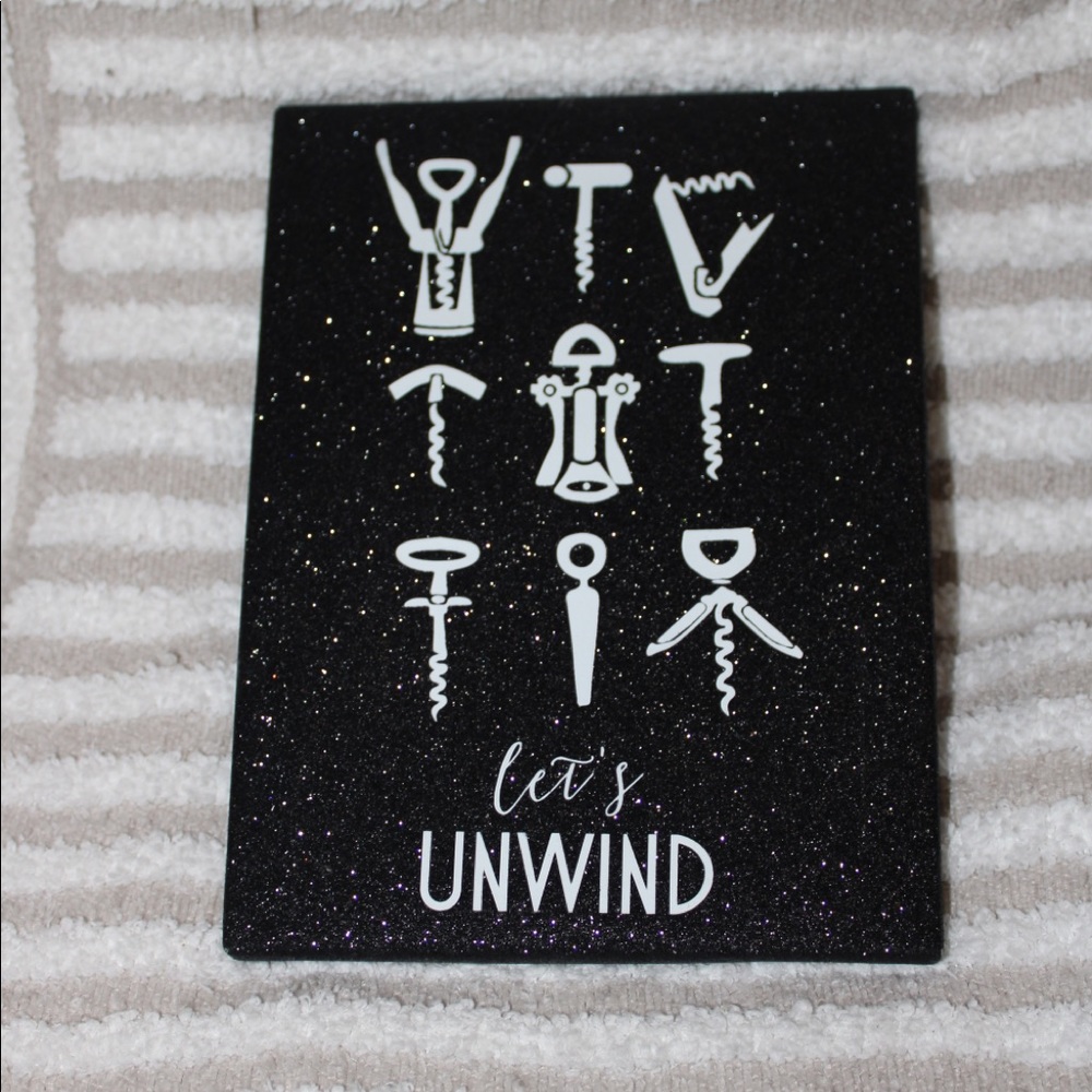 Let’s unwind wall decor